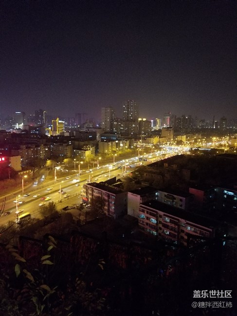 夜幕下的烏市