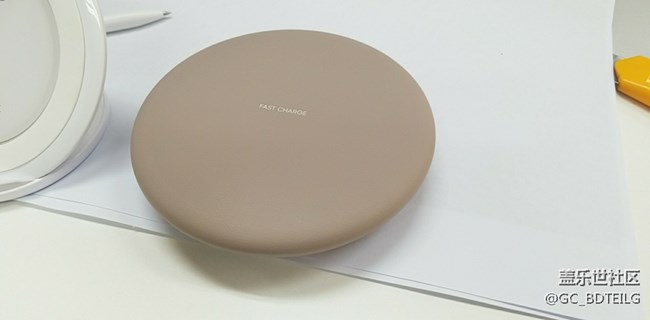 收到無線充電器