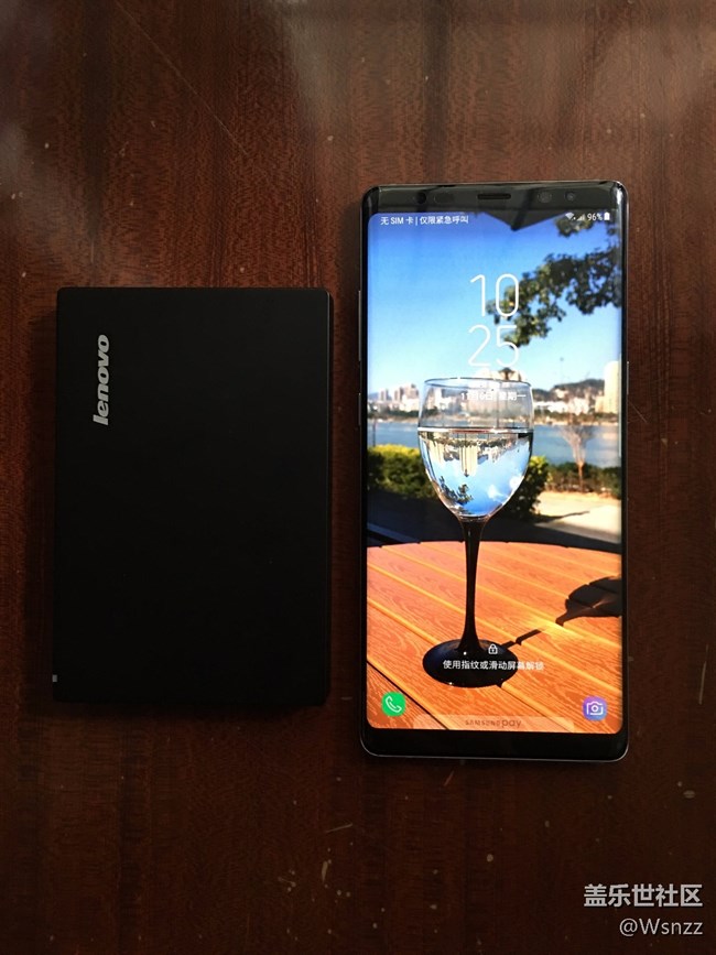 NOTE8 OTG 帶動1T移動硬盤無壓力