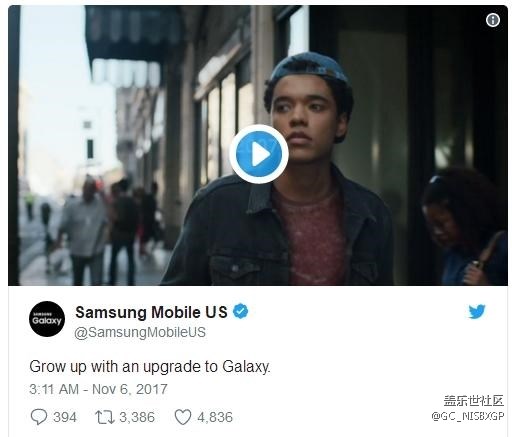 三星新廣告火了！這把iPhone X劉海黑得“漂亮”