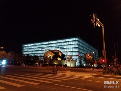 夜幕下的保利大劇院