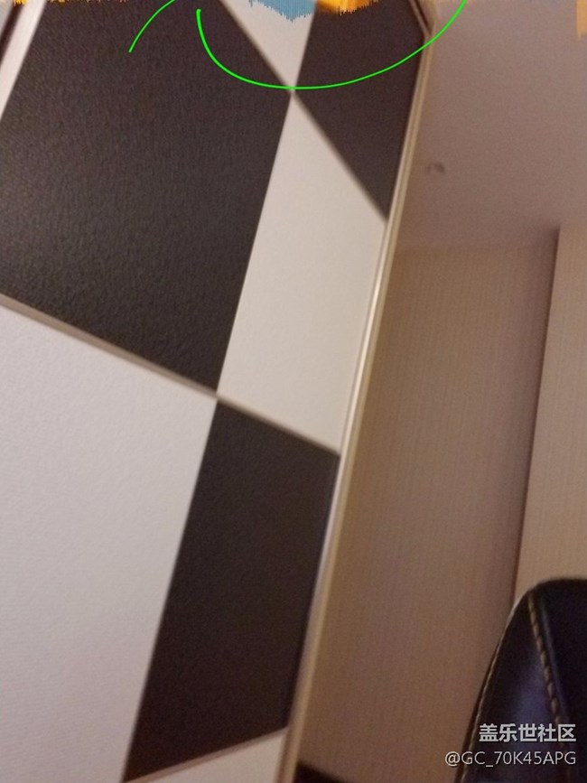 求助  note8前置攝像頭拍照出現(xiàn)虛影