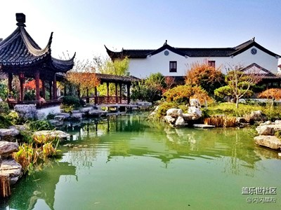 蘇州斜塘老街的秋日陽光