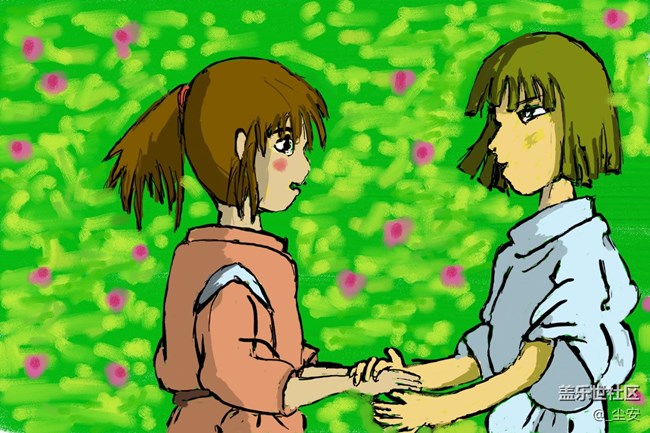 【Note8百人體驗(yàn)團(tuán)】[創(chuàng)意類]手殘塵安Note8筆下的千與千尋