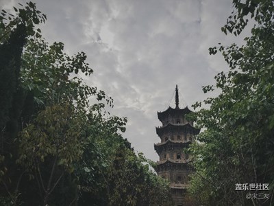 2017/12/09    本行  （開元東西塔）