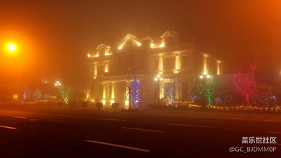 帝博灣小區(qū)夜景