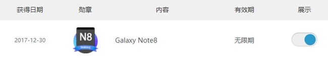 12月30日認證NOTE8，未獎勵星幣