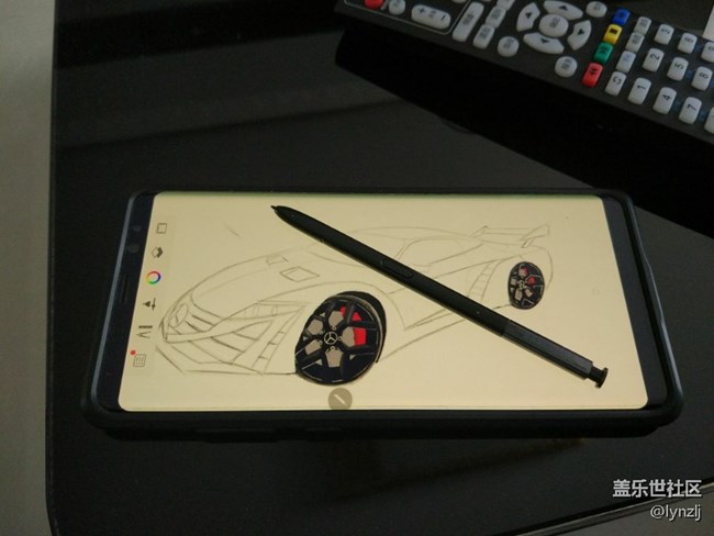 【原創(chuàng)】NOTE8 手繪一車 還行哇 非專業(yè)