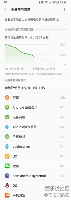 曬曬續(xù)航，大家看看