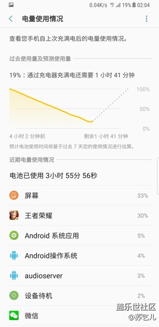 note8電池水平
