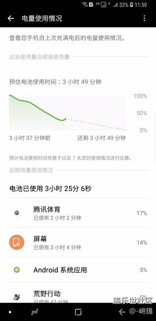 更新完BETA3后 續(xù)航依舊……