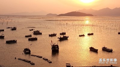 攝影人的天堂之海上日出