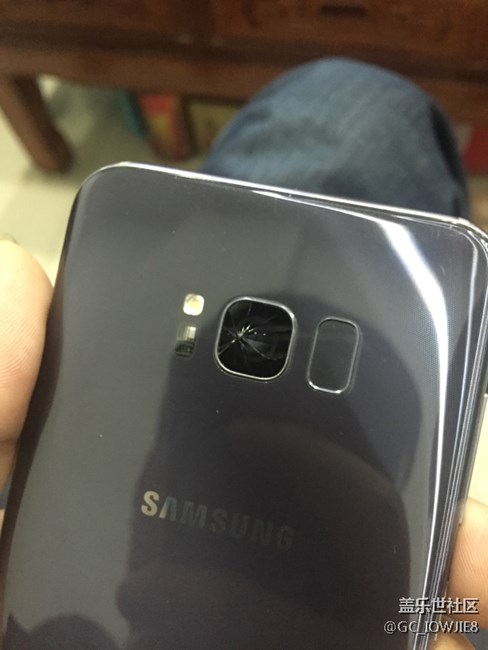 s8+碎攝像頭玻璃鏡片