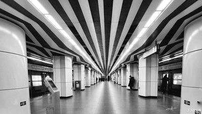 北京地鐵里的風(fēng)景