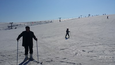 化雪前最后一次劃雪