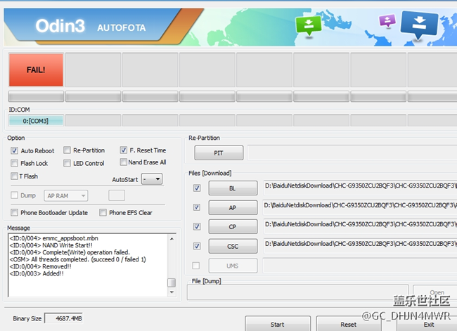 s7e線刷失敗，換了好幾個rom，都不行，誰教我一下