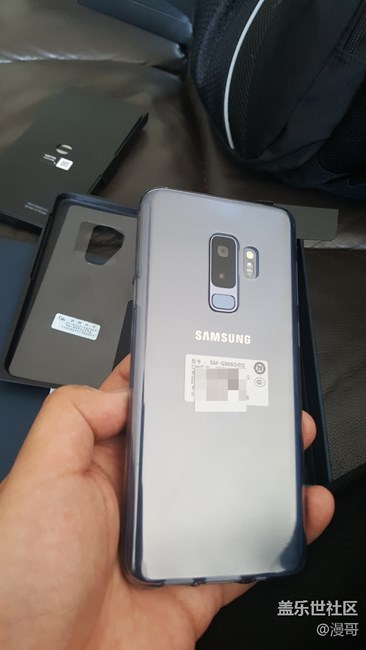 s9+簡單開箱照