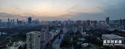 武漢的晚霞