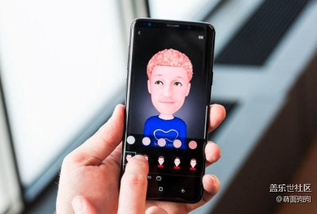 S9的AR表情，絕對(duì)的斗圖神器