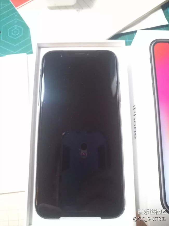 不等8.0了，我的蘋果X到貨了