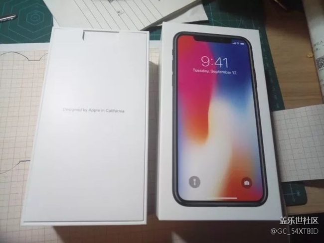 不等8.0了，我的蘋果X到貨了