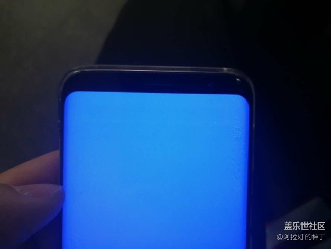 買了3個月的s8 燒屏了 售后不給保修