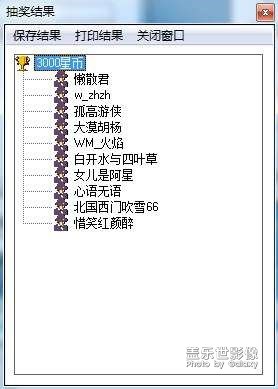 蓋樂(lè)世影像周賽第51期開(kāi)獎(jiǎng)啦啦啦。。。。