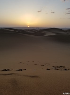 【中國最美瞬間】+大漠黃昏