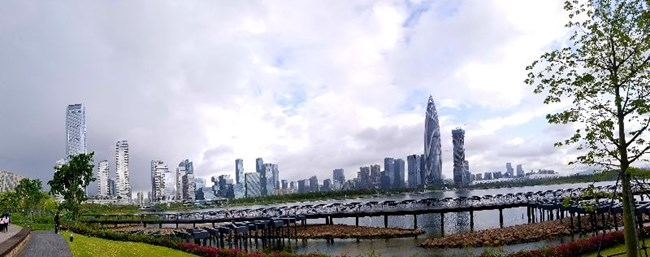 美圖一波！深圳人才公園