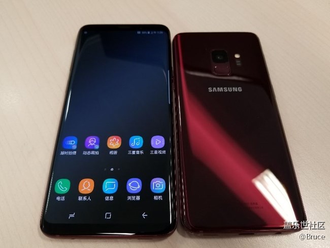 S9勃艮第紅 真機(jī)照