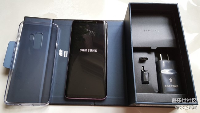 新到三星Galaxy S9+64GB 國行紫色開箱 新到三星Galaxy S9+64GB 國行紫色開箱