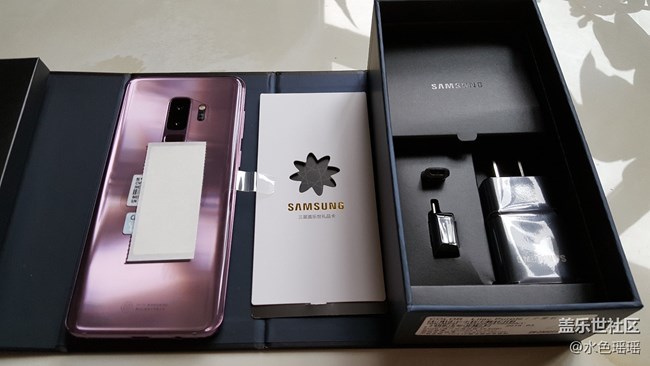 新到三星Galaxy S9+64GB 國行紫色開箱 新到三星Galaxy S9+64GB 國行紫色開箱
