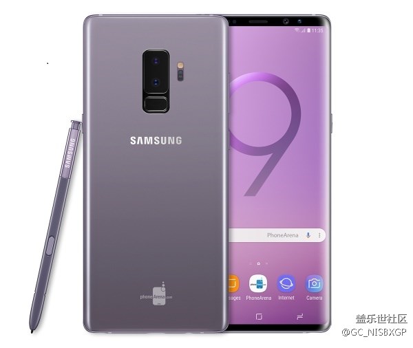 外媒放出三星Note9外觀想象圖