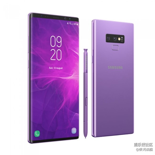 Galaxy Note 9高清3D渲染圖曝光