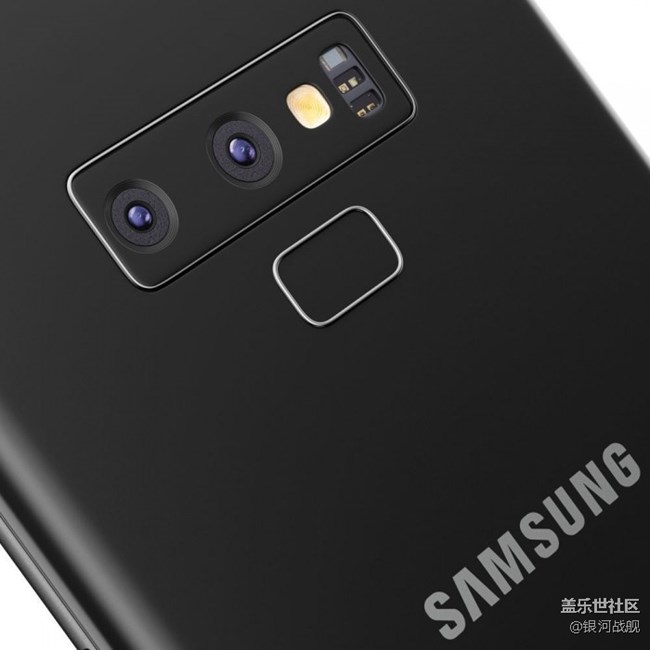 Galaxy Note 9高清3D渲染圖曝光