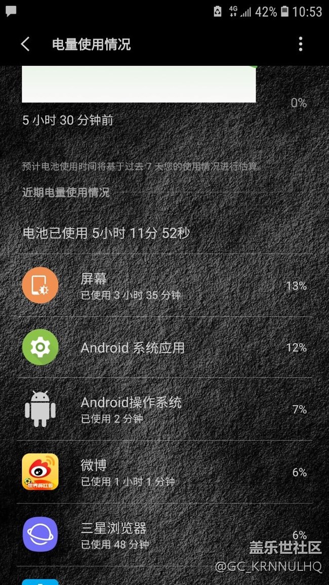 安心了，雙清了一下，屏幕耗電超過安卓系統(tǒng)耗電了，正常了