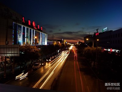 第一次嘗試拍車流