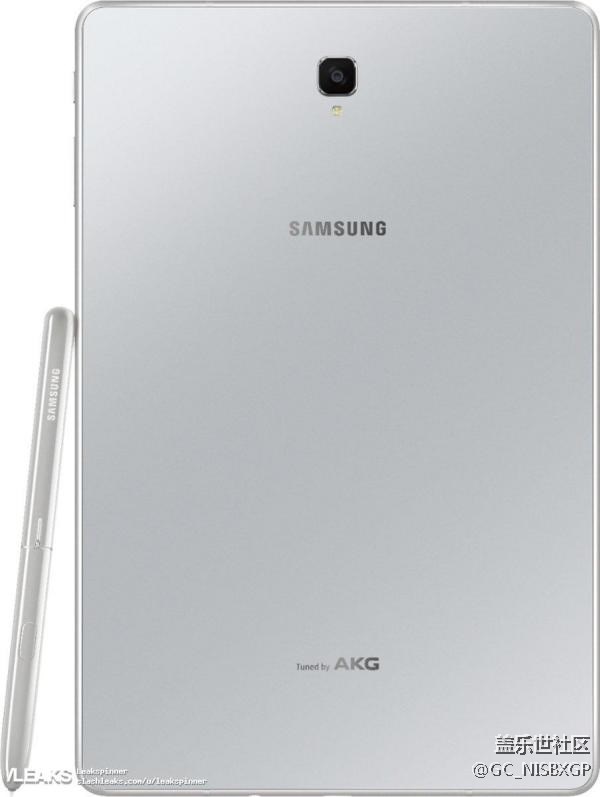 三星Galaxy Tab S4外觀再曝，S Pen手寫筆更粗大