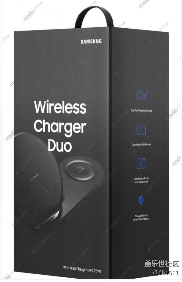 三星Galaxy Note 9無(wú)線快充曝光：可同時(shí)為兩款設(shè)備充電