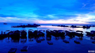 硇洲島落日余暉