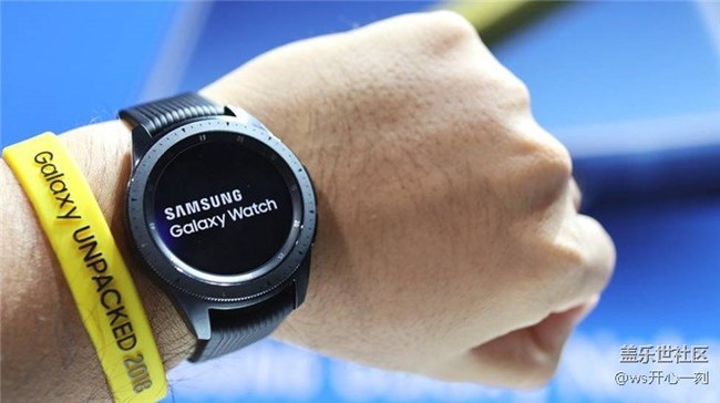 三星Galaxy Watch現(xiàn)場實拍圖賞:看上去就像是一塊真機械表 三星Galaxy Watch現(xiàn)場實拍圖賞:看上去就像是一塊真機械表