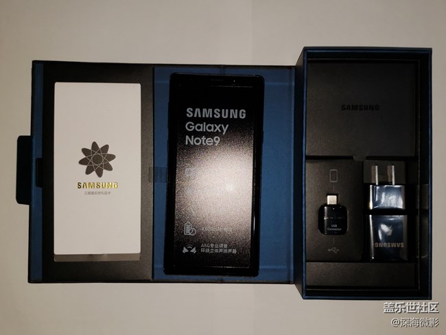 NOTE9 開(kāi)箱靚照