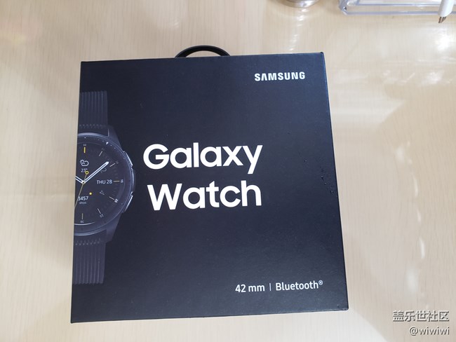 42mm黑色，Galaxy Watch上手體驗。