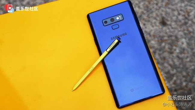 黃金筆S Pen與寒霜藍的碰撞 Galaxy Note9美圖賞