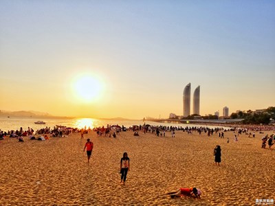 【相機(jī)里的國慶】+廈大白城沙灘