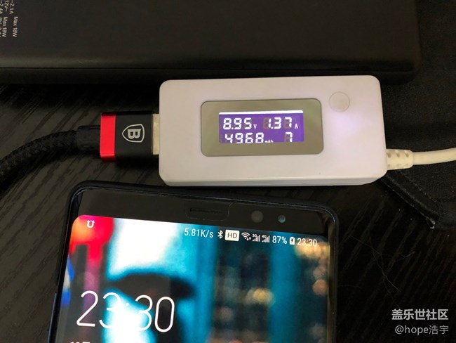 10月更新開放了亮屏快充