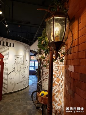 攝影工作室里的布景