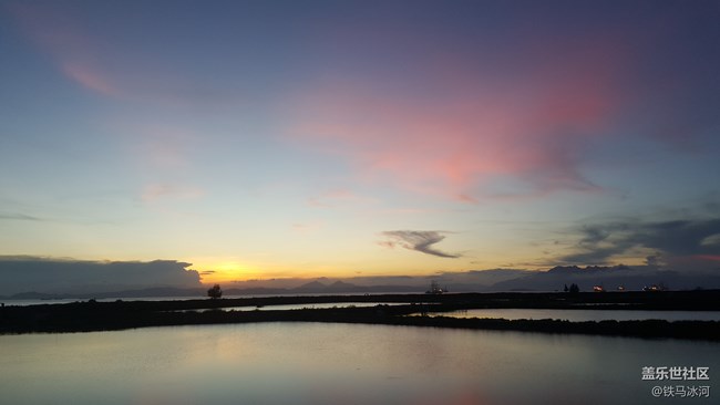 晚霞，其實(shí)N5拍照還是挺不錯的