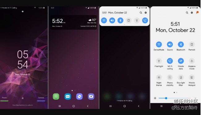 Android 9 Pie測(cè)試版和Samsung Experience 10更多截圖曝光