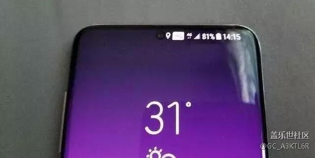 真全面屏三星S10曝光，屏幕就留下了一個聽筒
